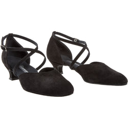 048 dance shoes in black suede