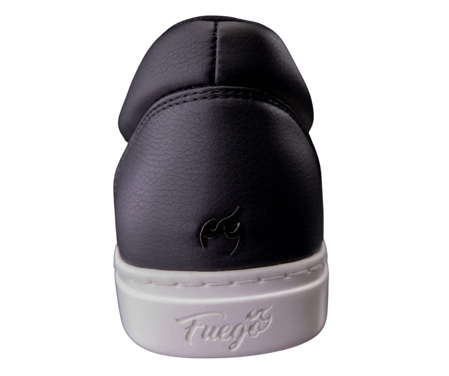 Fuego Low-Top Dance Sneakers en blanco y negro