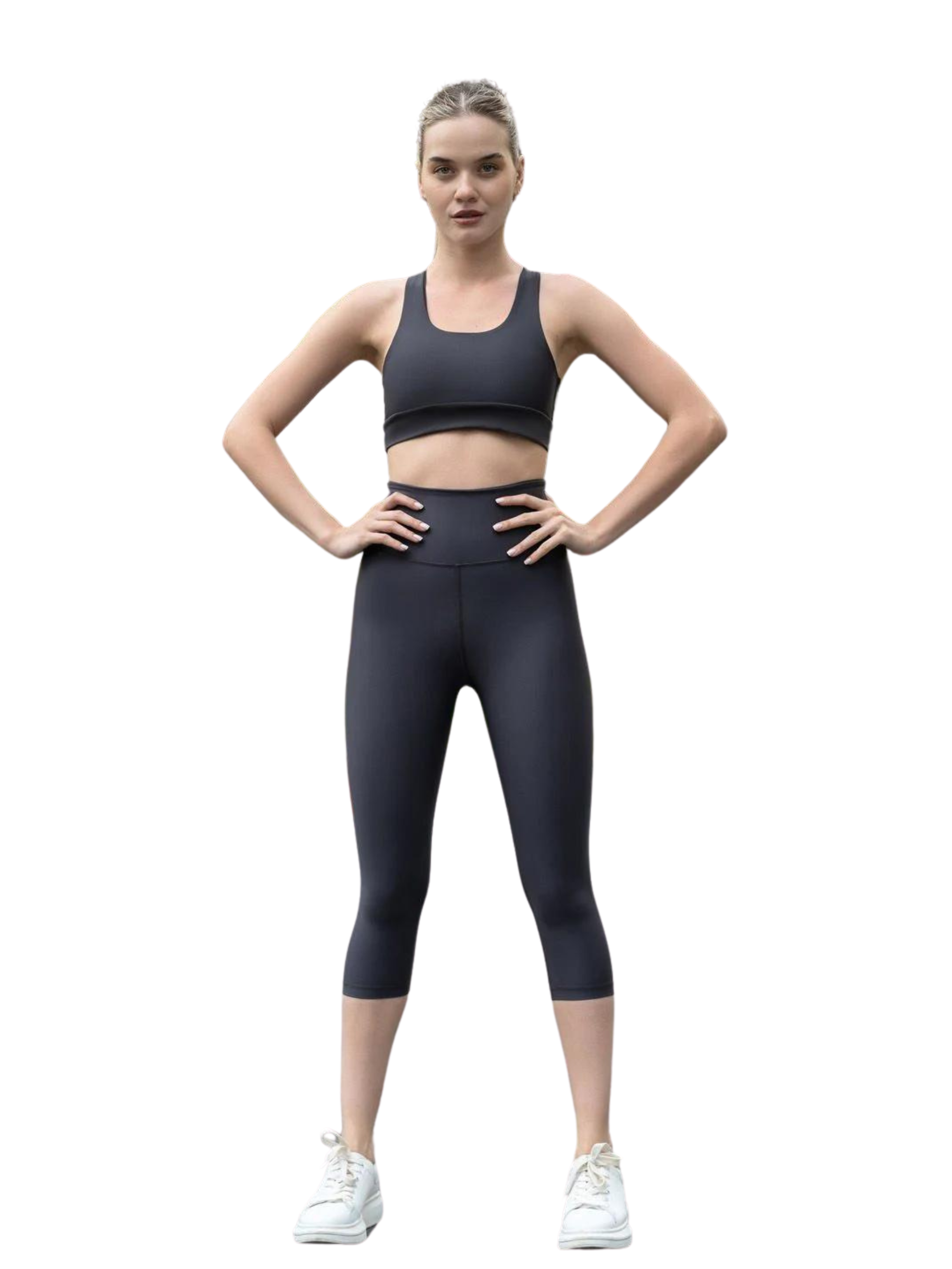 944 Leggings Capri in antracite