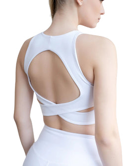 473 Bayonne Sport Bra in white