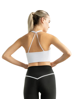 392 Saintes Sport Bra in white