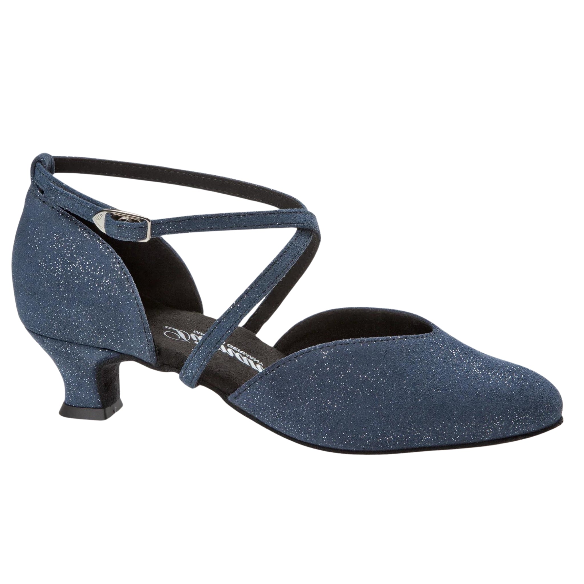 170 Scarpe da ballo in glitter blu