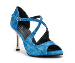 ORION  Tanzschuhe in Blue Jeans