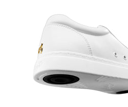 Fuego Low-Top Dance Sneakers en blanco