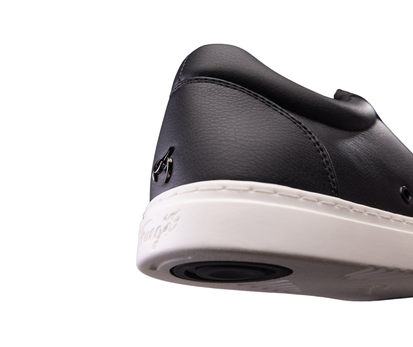 Fuego Low-Top Dance Sneakers in bianco e nero