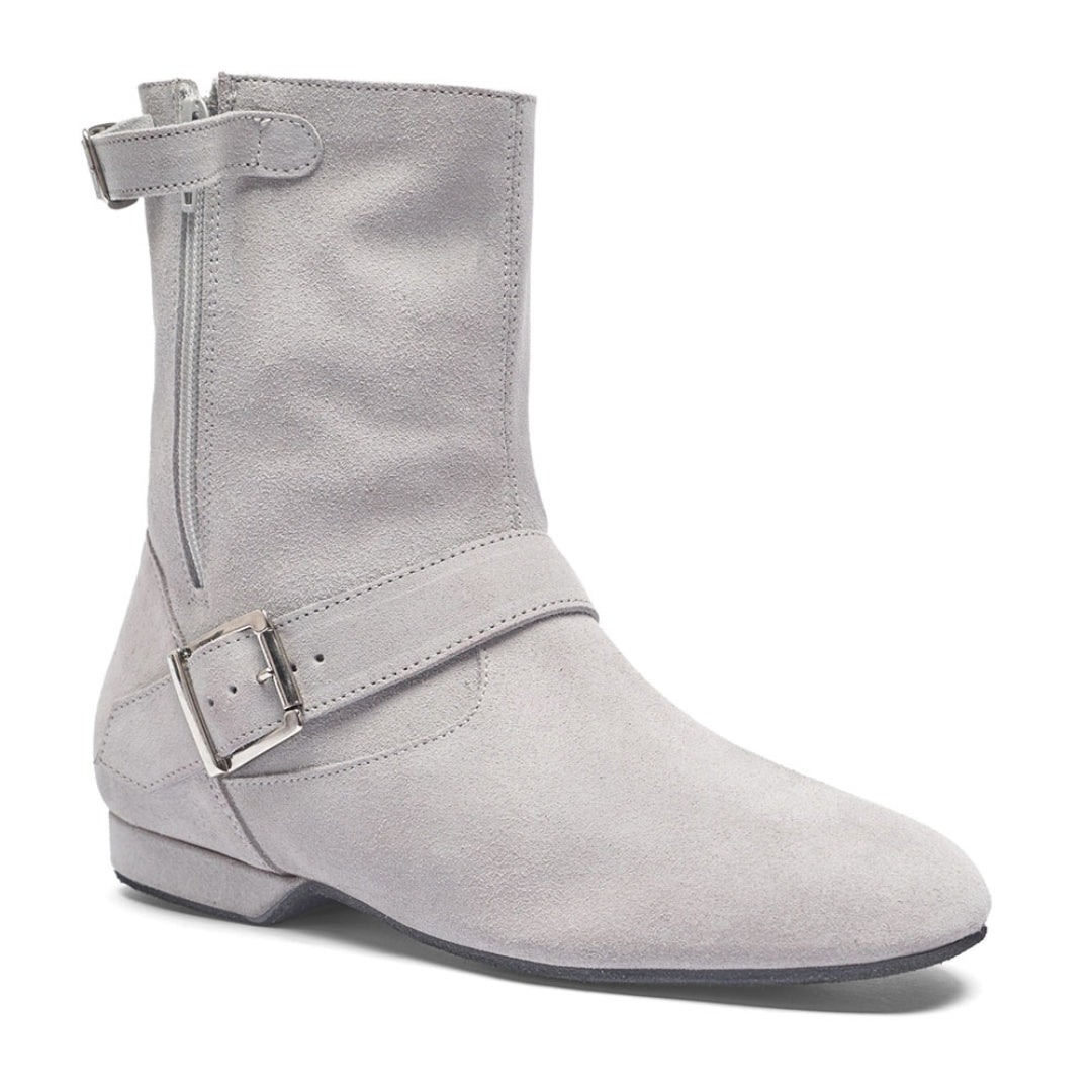 8855 Bottes basses West Coast Swing en gris