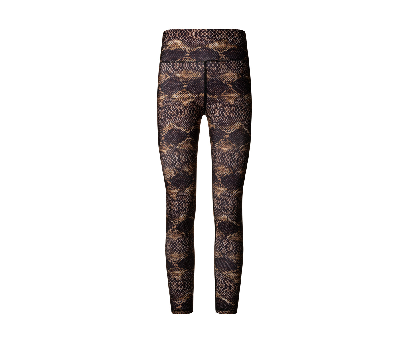 411 Leggings taille haute en marron