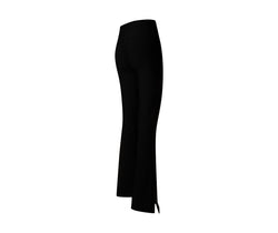 1257 Leggings de serraje español en negro