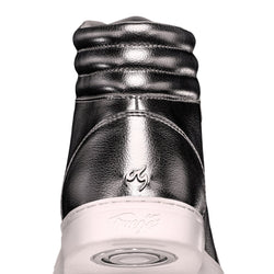 Fuego High Top Dance Sneakers en argent