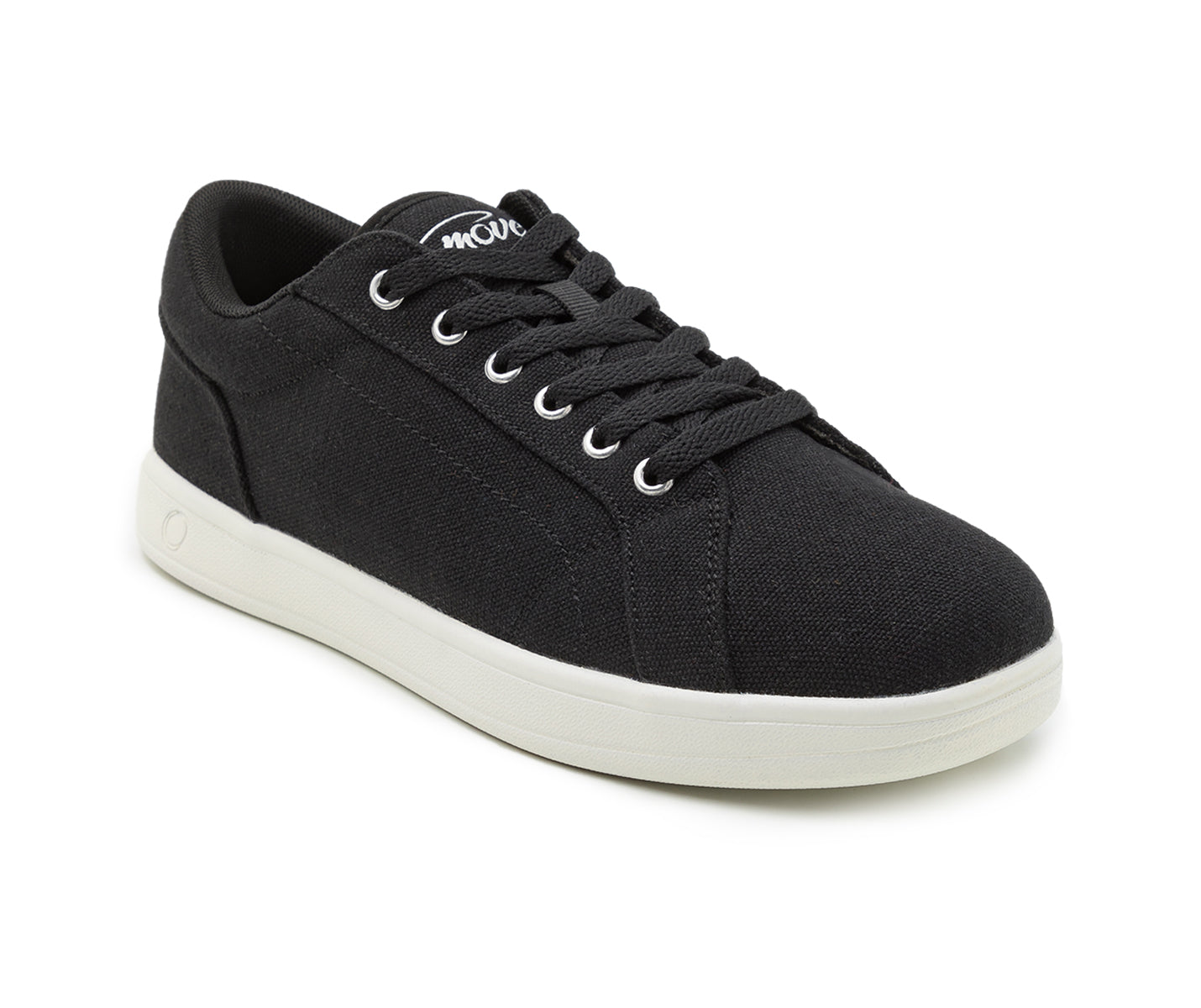 Smove Dance Sneaker in Schwarz mit weisser Sohle