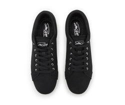 Smove Dance Sneaker en negro con suela blanca