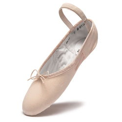 BAE13 Só Dança Linen Ballet Snaps in Pink