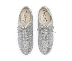 550 Silver Glitter Tanzschuhe in Glitter