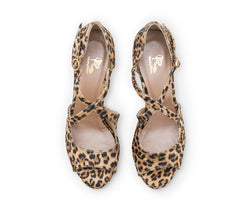 Scarpe da ballo Orion in leopardo