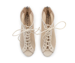 Halley Heels Dance Dance Shoes en Beige