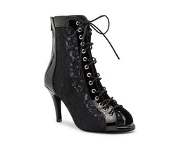 Halley Heels Dance Dance Shoes en negro Lack