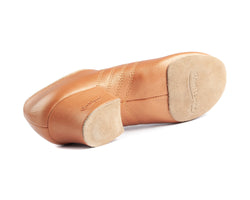 PD008 Chaussures de danse de qualité supérieure en cuir Dark Tan