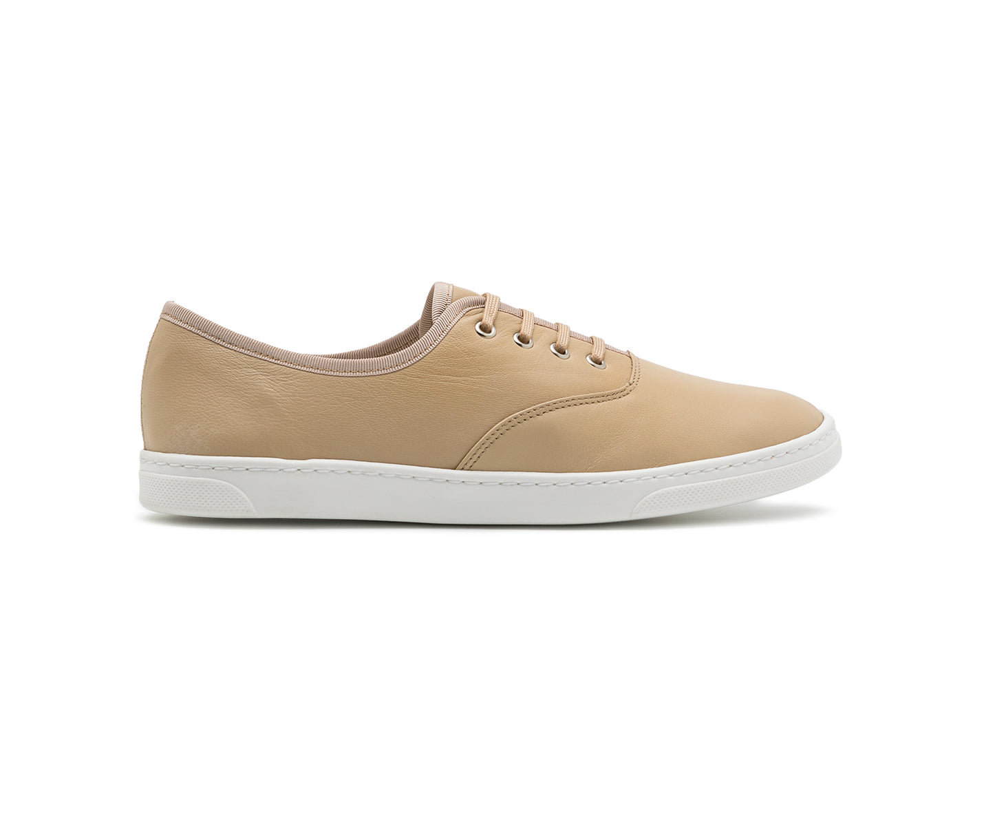 Smove Dance Sneaker en cuir beige