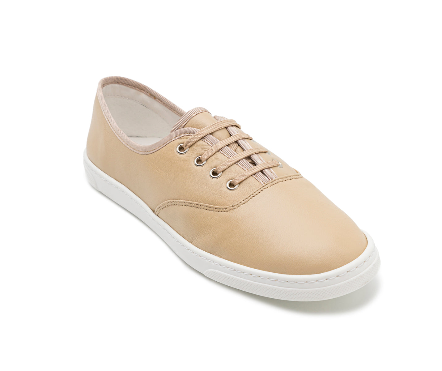 Smove Dance Sneaker in pelle beige