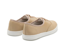 Smove Dance Sneaker en cuero beige