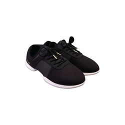 Fuego Dance Sneaker in black with white split sole