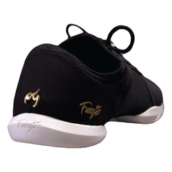 Fuego Dance Sneakers en noir avec split sole en blanche