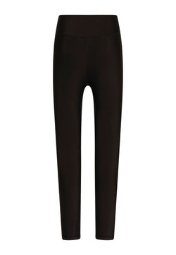 1017 Tulle Detailed Sport Leggings in Black