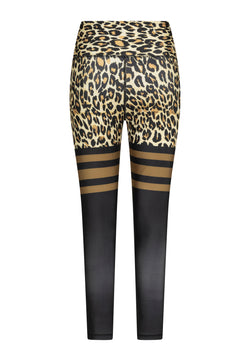 893 Leggings a vita alta in Leopardo