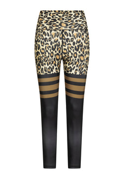 893 Leggings a vita alta in Leopardo