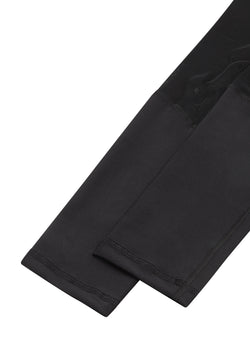 1005 Leggings de sport en tulle avec détails en noir