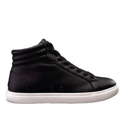 Fuego High-Top Dance Sneakers en blanco y negro