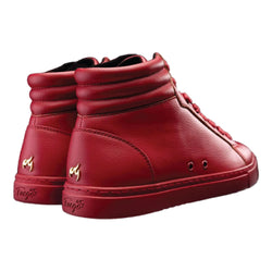 Fuego High-Top Dance Sneakers in rosso