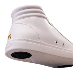 Fuego High-Top Dance Sneakers in bianco