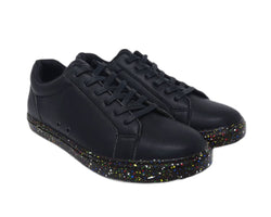 Fuego Low-Top Dance Sneakers in Ataca Black/ Colourful Sole