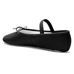 1001 ballerines en cuir noir