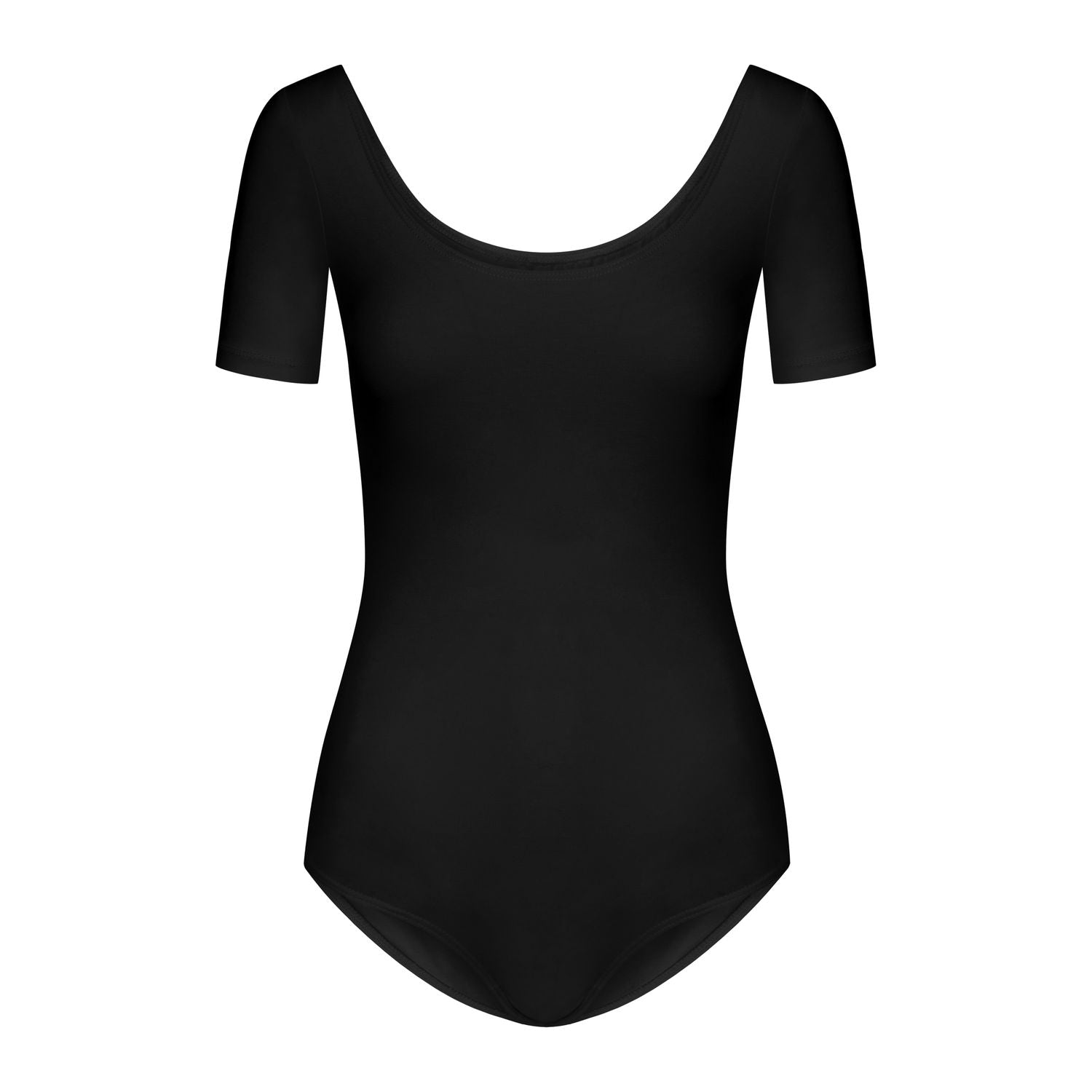 R3100 short-sleeved body in black