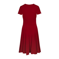 RU5751 Augusta Kurzarm-Kleid in Rot