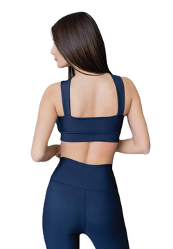 296 extra high waist leggings in navy blue