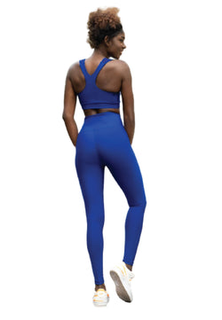 218 Spor Bra Tulle detallado en Royal Blue