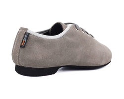 Scarpe da ballo PD J003 in nabuk grigio