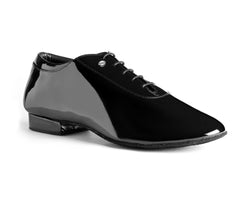 PD020 Scarpe da ballo premium in brevetto nero