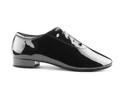 PD020 Scarpe da ballo premium in brevetto nero