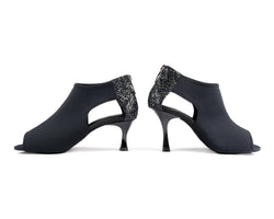 PD810 Chaussures de danse en néoprène en néoprène noir