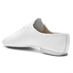 1270 zapatos de jazz básicos II en blanco con una suela dividida